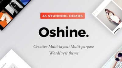 Oshine Multipurpose Creative WordPress Theme