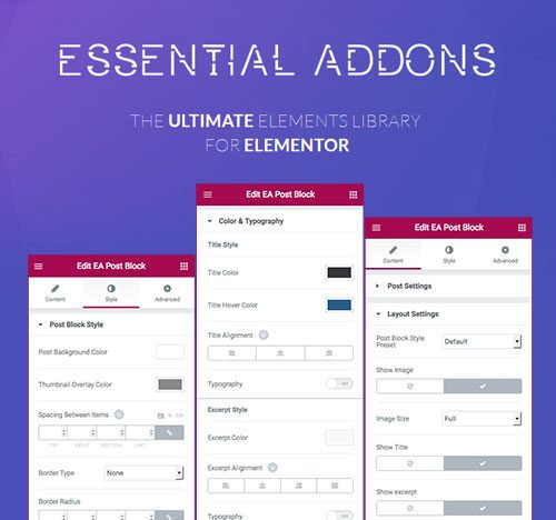 Essential Addon For Elementor