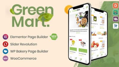 GreenMart Organic Food WooCommerce WordPress Theme Free Download