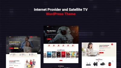 Mirasat Internet Provider and Satellite TV WordPress Theme v-1.1.1 free download