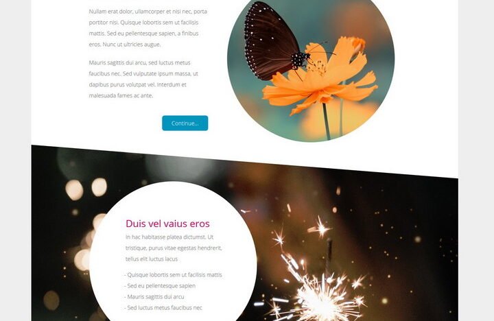 New Spot One-page HTML Template