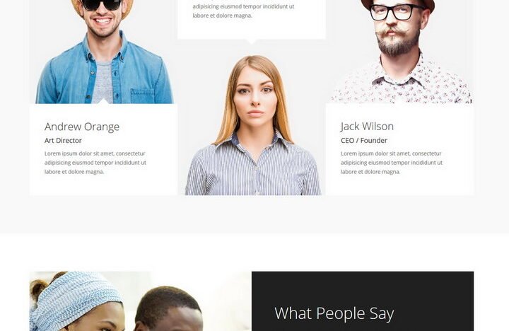 Soft Landing Page HTML Template