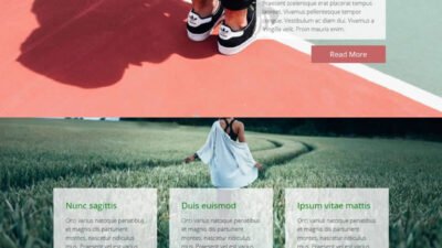 Individual HTML Template