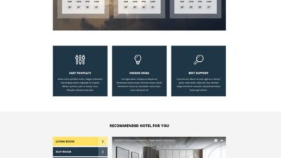Flight HTML Template