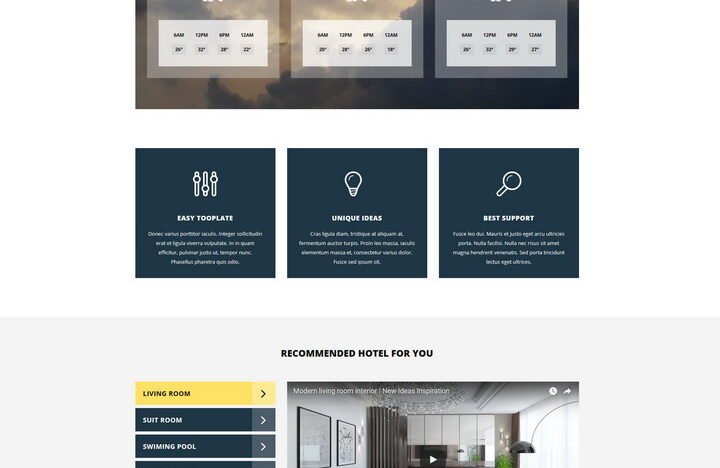 Flight HTML Template