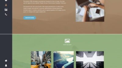 Kinetic HTML Template