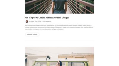 Neuron Blog HTML Template