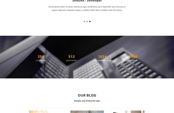 Modern Town HTML Template