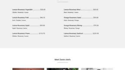 Zentro Bootstrap Theme HTML Template