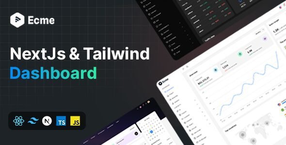 Ecme 1.2.1 – Next.js Tailwind Admin Template (Next 15 & App Router)