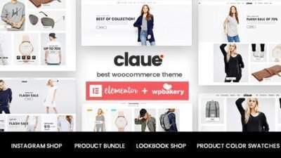 Claue 2.2.6 – Clean, Minimal Elementor WooCommerce Theme