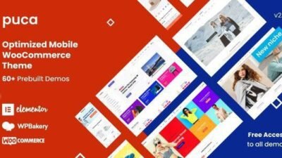 Puca 2.6.36 – Optimized Mobile WooCommerce Theme