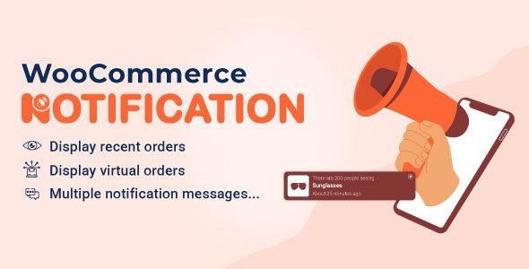 WooCommerce Notification 1.6.6 – Boost Your Sales – Live Feed Sales – Recent Sales Popup – Upsells