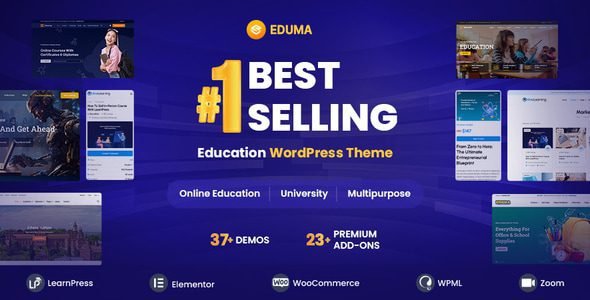 Eduma 5.7.0 – Education WordPress Theme