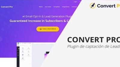 Convert Pro 1.8.5 + Addon 1.8.4 – Email Opt-In & Lead Generation Plugin