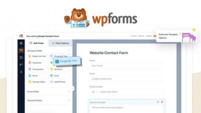 WPForms Elite 1.9.6.1 + Addons – WordPress Form Builder