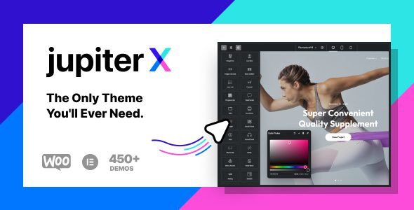 JupiterX 4.9.2 – Multipurpose WordPress & WooCommerce Theme
