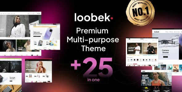 Loobek 1.4.1 – Elementor Multipurpose WooCommerce Theme