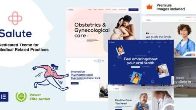 Salute 55.0 – Medical WordPress Theme