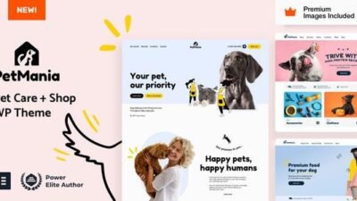 PetMania 16.0 – Pet Shop & Care Elementor Pro WordPress Theme