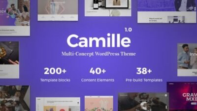Camille 1.8.0 – Multi-Concept WordPress Theme