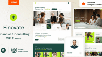 Finovate 12.0 – Financial Advisors & Business Consulting WordPress Theme