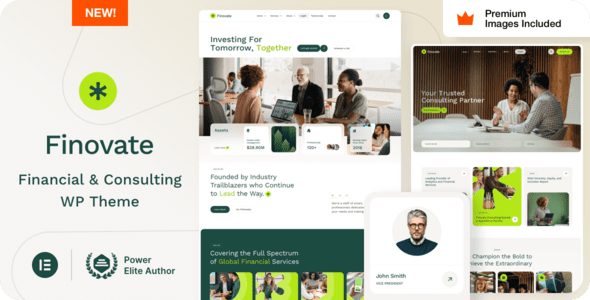 Finovate 12.0 – Financial Advisors & Business Consulting WordPress Theme