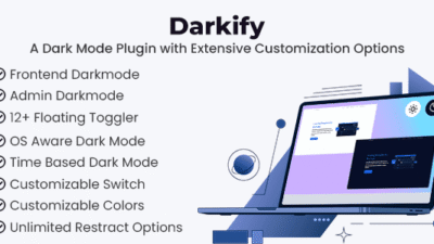Darkify – WordPress Dark Mode Plugin 1.4.0