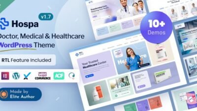 Hospa 1.7 – Doctors, Medical Clinic & Hospital WordPress Theme