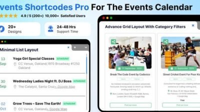 Events Shortcodes & Block Pro For The Events Calendar 3.4.0