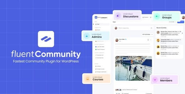 Fluent Community Pro 1.7.5 – WordPress Community Plugin