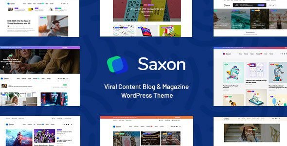 Saxon 1.9.3 – Viral Content Blog & Magazine WordPress Theme