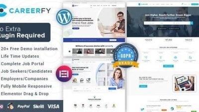 Careerfy 10.0.1 – Job Board WordPress Theme