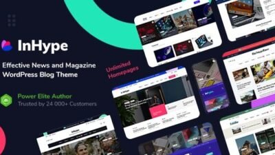 InHype 1.5.2 – Blog & Magazine WordPress Theme