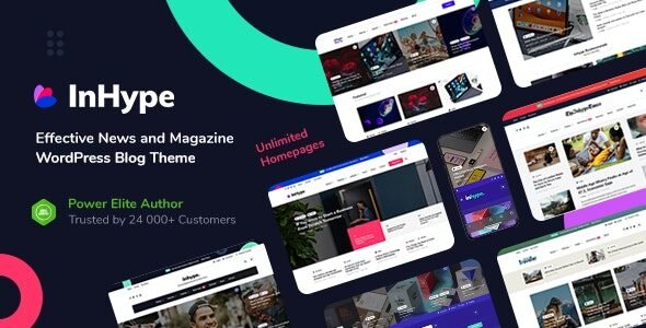 InHype 1.5.2 – Blog & Magazine WordPress Theme
