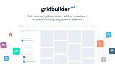 WP Grid Builder 2.2.1 + Addons – Create Advanced Filterable & Faceted Grids WordPress