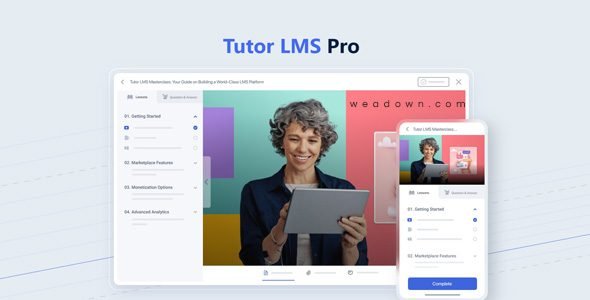 Tutor LMS Pro 3.6.2 + Addons – Most Powerful WordPress LMS Plugin