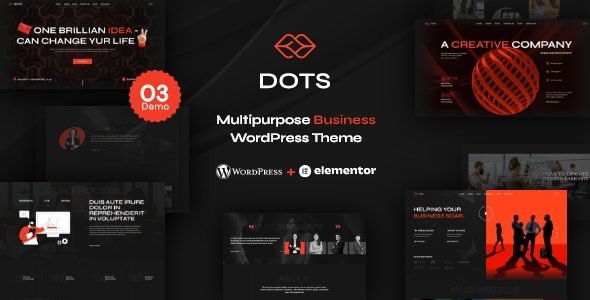Dots 1.1.1 – Creative Agency WordPress Theme