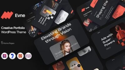 Evne 1.0 – Creative Portfolio WordPress Theme