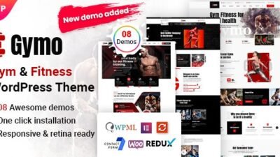 Gymo 1.0.5 – Gym & Fitness WordPress Theme