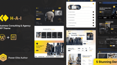 Hai 1.0.7 – Elementor Agency WordPress Theme