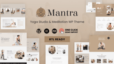 Mantra 1.0.7 – Yoga Fitness WordPress Theme
