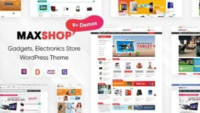 MaxShop 3.6.22 – Electronics Store Elementor WooCommerce WordPress Theme