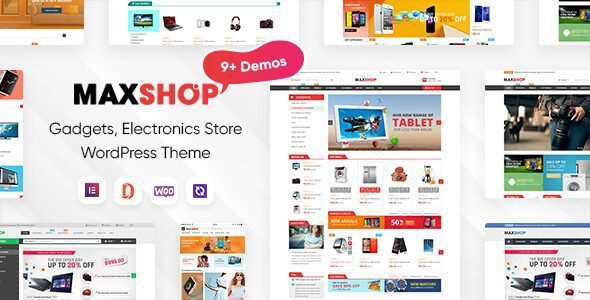 MaxShop 3.6.22 – Electronics Store Elementor WooCommerce WordPress Theme