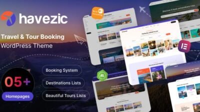 Havezic 1.1.2 – Travel & Tour Booking WordPress Theme
