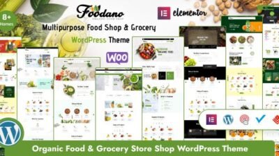 Foodano 1.2.1 – Food Shop & Marketplace WordPress Theme