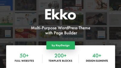 Ekko 5.1 – Multi-Purpose WordPress Theme with Page Builder