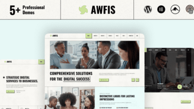 Awfis 1.0.1 – Business Consulting WordPress Theme