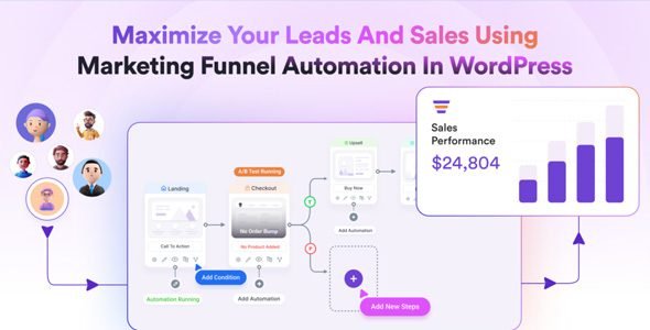 WP Funnels Pro 2.5.10 – Marketing Funnel Automation In WordPress