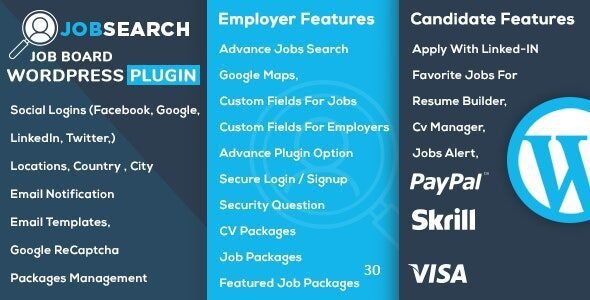 JobSearch 2.9.6 – Job Board WordPress Plugin